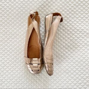 Stylish Gold Women's Shoes